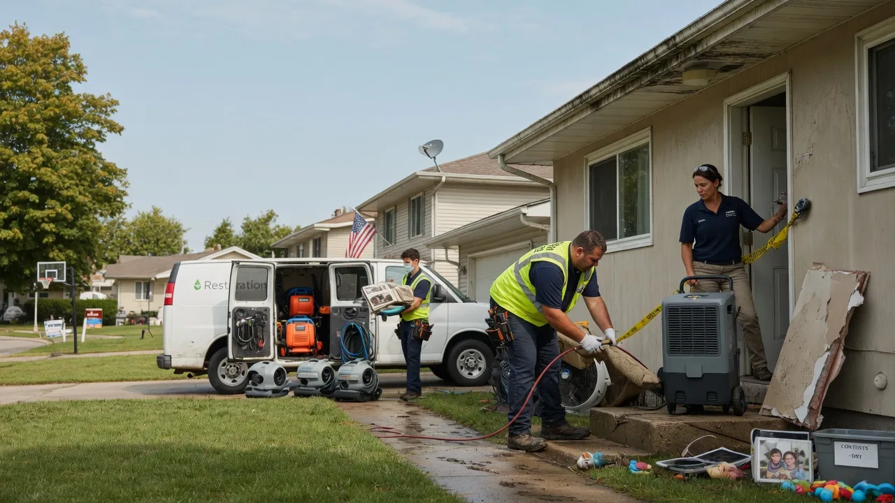 Water Damage Restoration in West Lafayette, OH near me